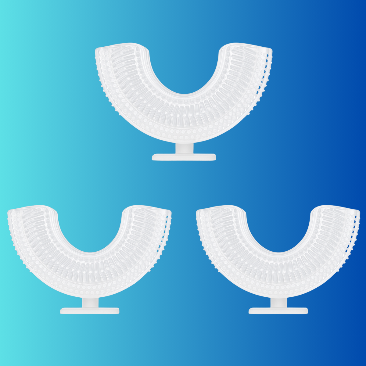 3x Replacement Toothbrush Heads