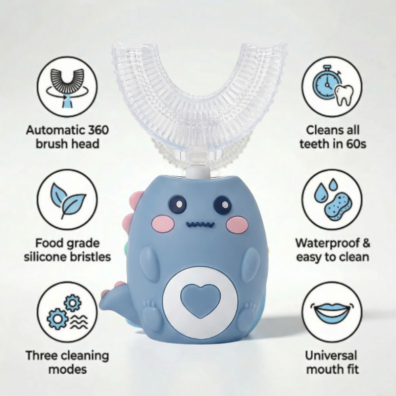 DinoSmile™ – Sonic toothbrush recommended by dentists