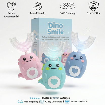 DinoSmile™ – Sonic toothbrush recommended by dentists