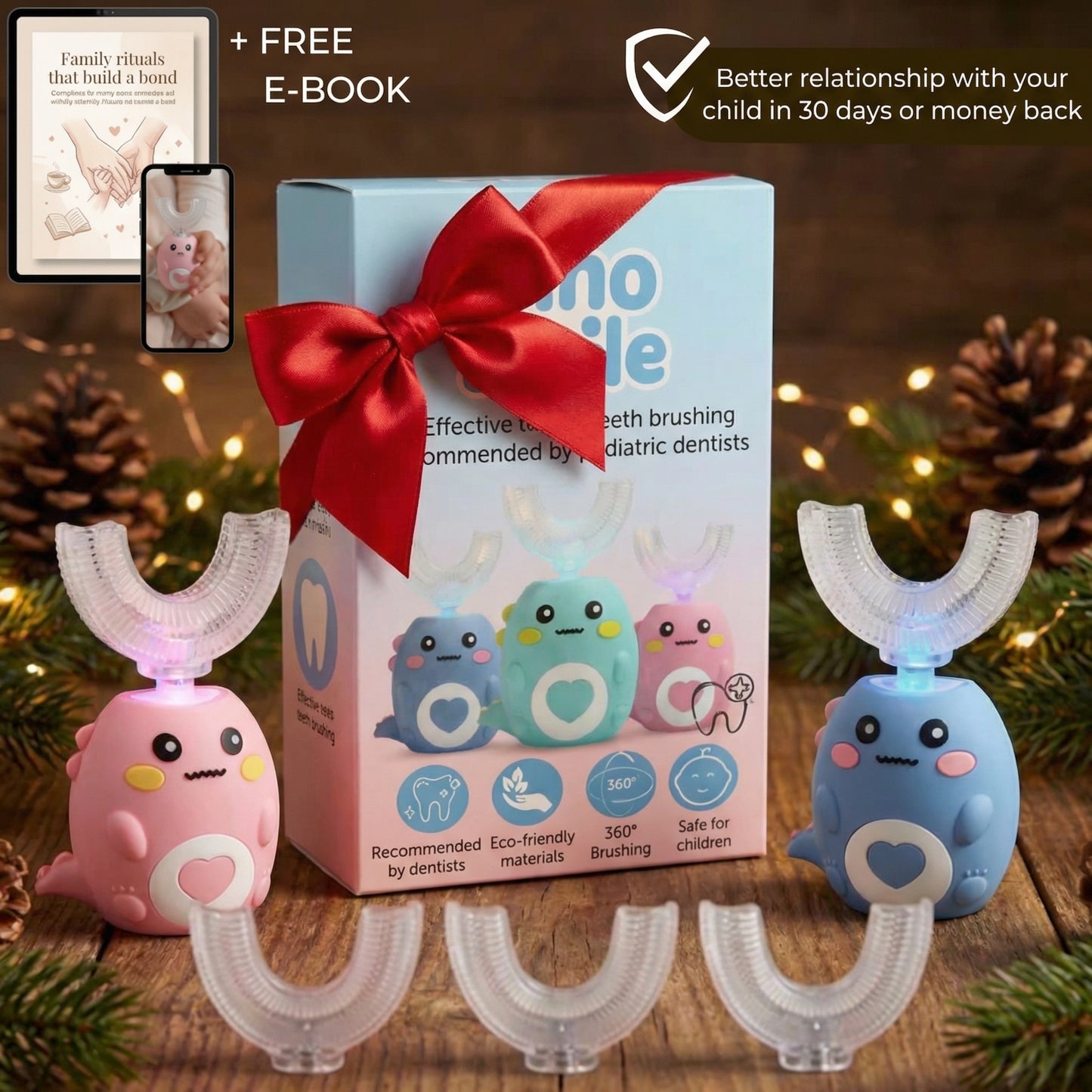 DinoSmile™ – Sonic toothbrush recommended by dentists